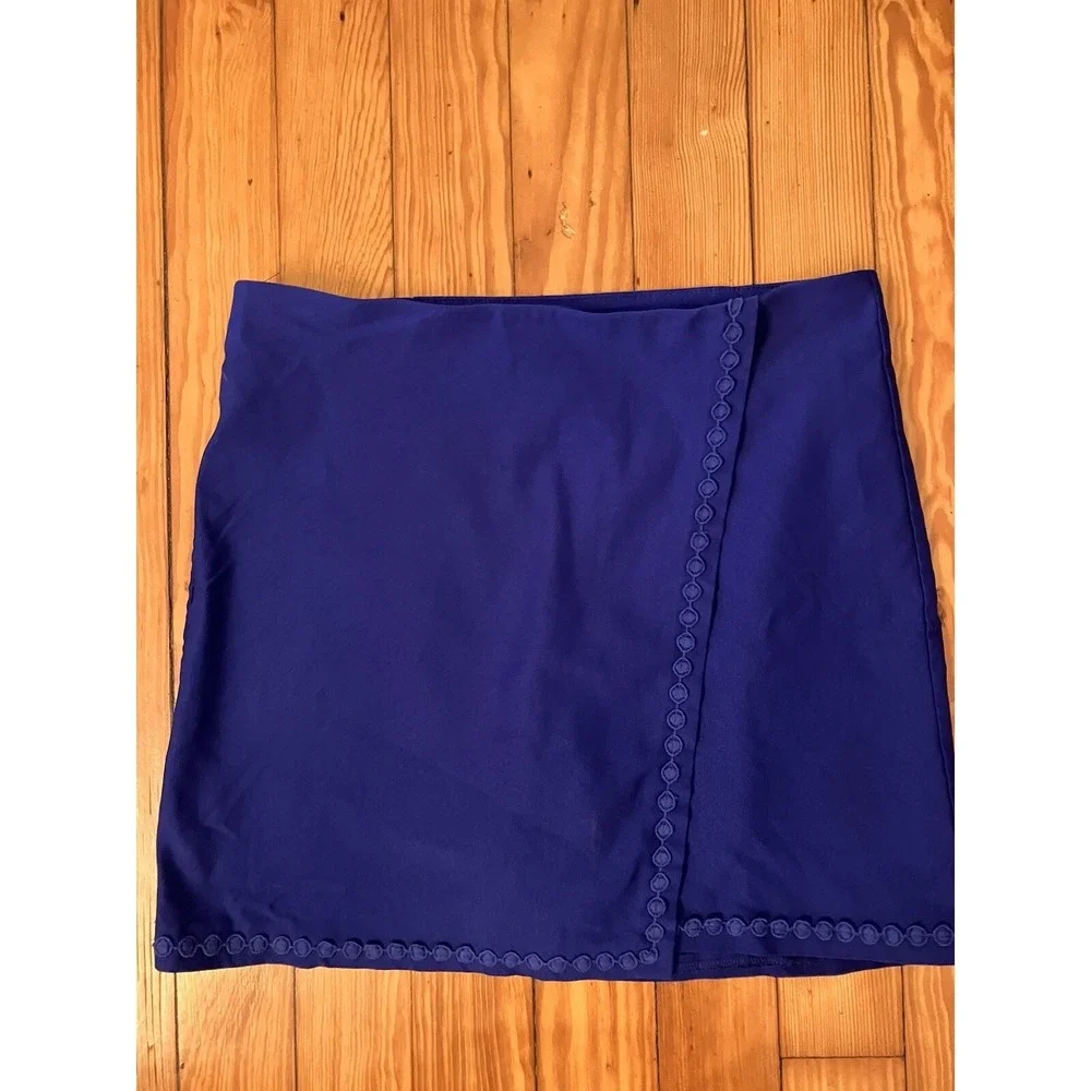 Crown & Ivy blue  Skorts Size 10 Skorts Skirt Shorts‎